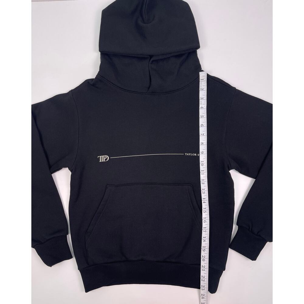 Taylor Swift The Tortured Poets Department Black Hoodie XS Official Merch - Picture 7 of 8